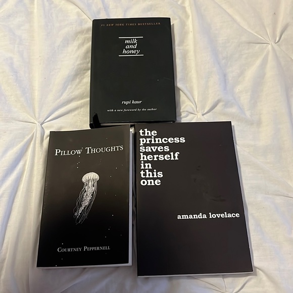 3 poetry books